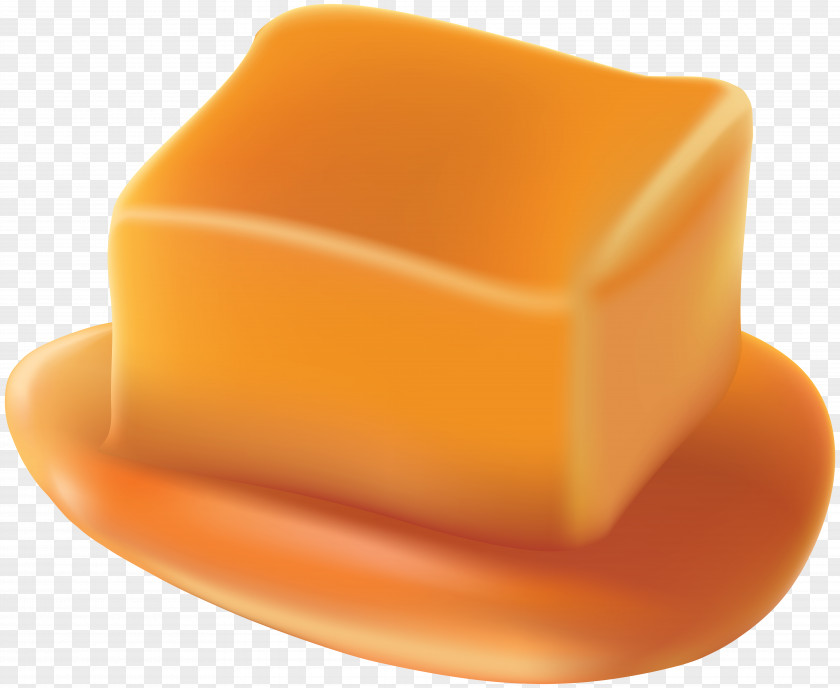 Caramel Clip Art Image Orange PNG