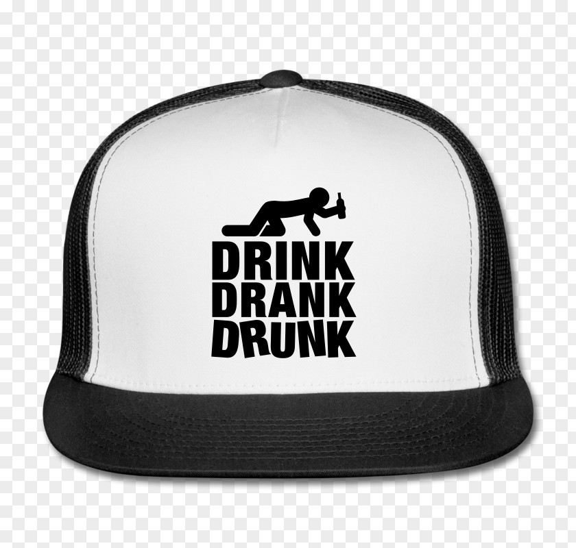 Drink Drank Drunk Cap Trucker Hat T-shirt Beer PNG