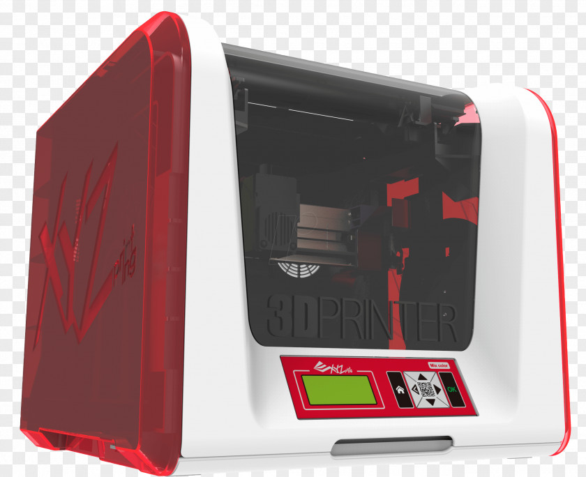 Printer 3D Printing Filament Polylactic Acid Fused Fabrication PNG