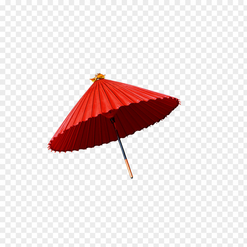 Red Paper Umbrella Oil-paper PNG