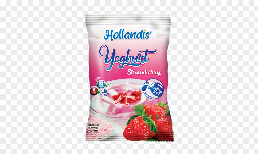Strawberry Yoghurt Cream Powdered Milk PNG
