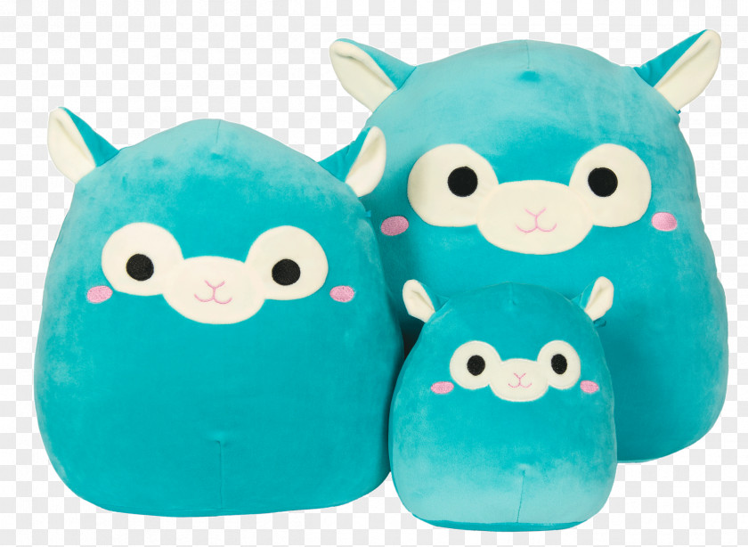 Alpaca Stuffed Animals & Cuddly Toys Plush Turquoise PNG