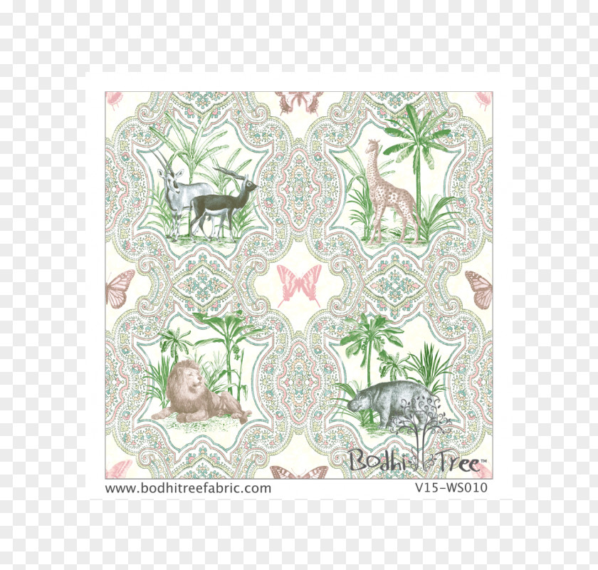 Banana Leaf Wallpaper Pattern Textile Ornament Motif PNG