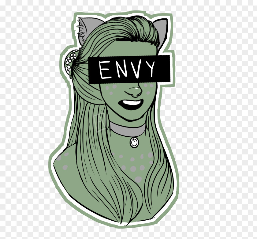 Envy Headgear Logo Character Font PNG