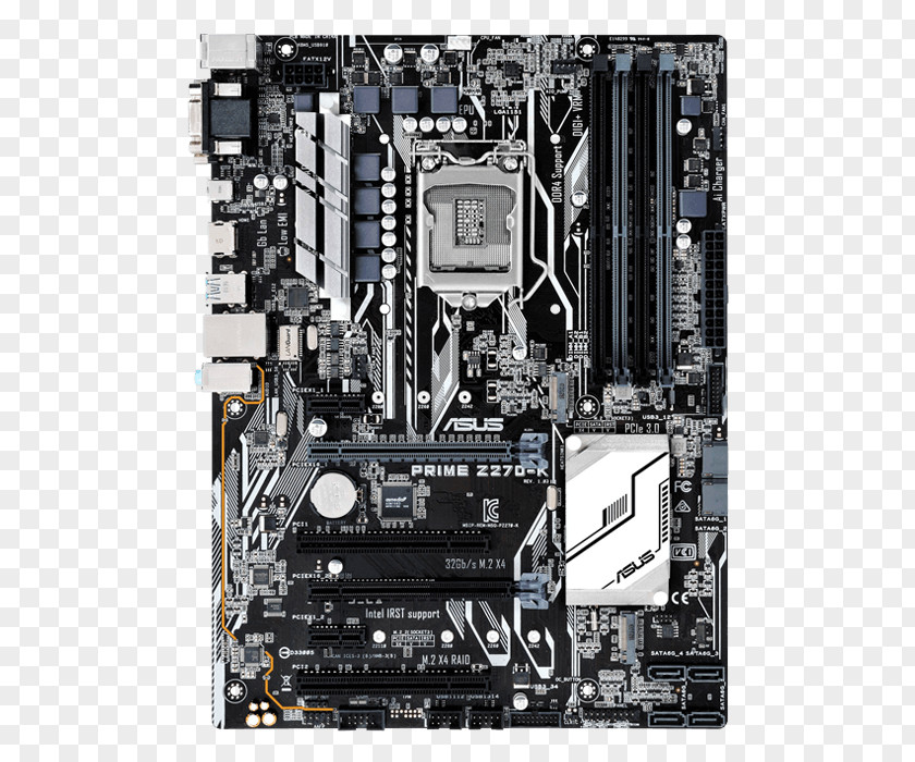 Intel LGA 1151 ATX ASUS Motherboard PNG