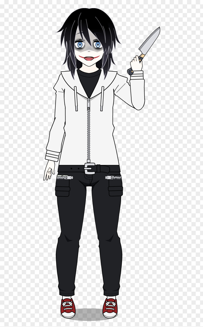 Jeff The Killer Desenho Hoodie Creepypasta Jeans Illustration PNG