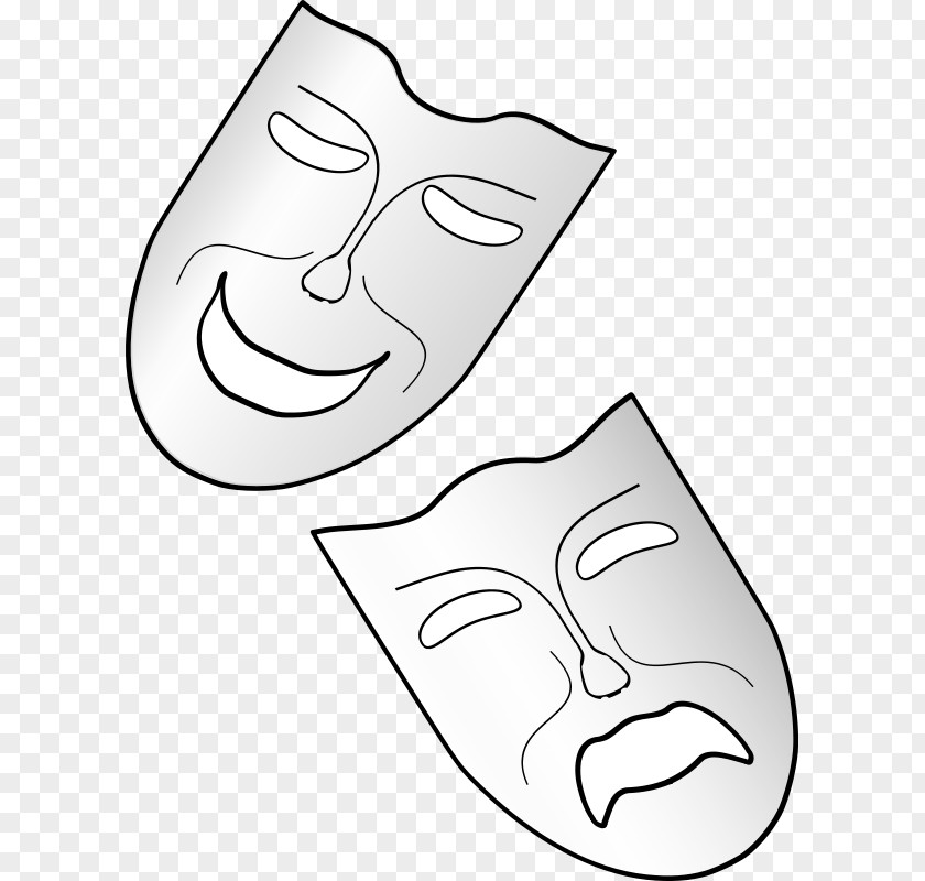 Ancient Greek Pictures Tragedy Comedy Drama Theatre Clip Art PNG