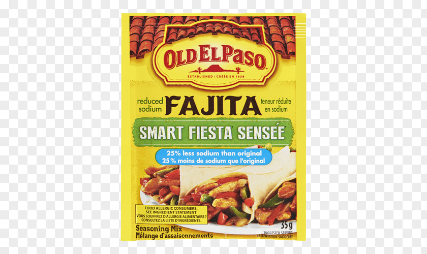 Beef Fajita Taco Vegetarian Cuisine Old El Paso Wrap PNG