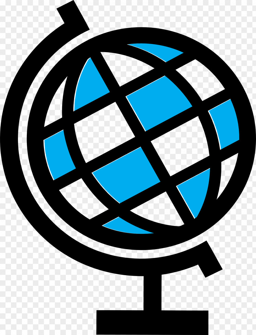Blue Globe World Clip Art PNG