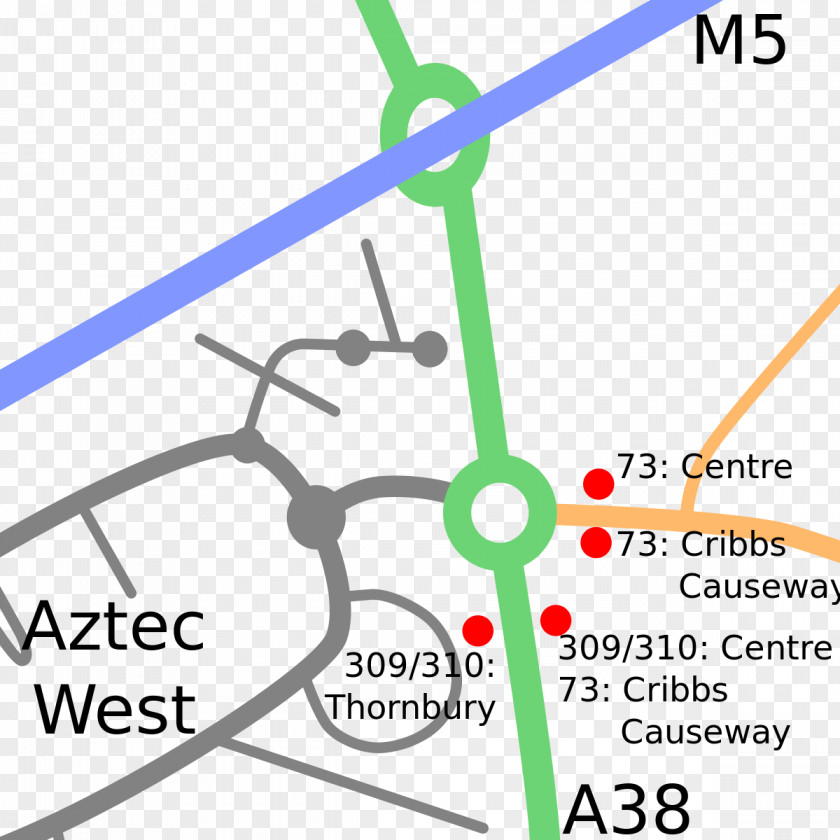 Bus Aztec West Bristol Patchway Bradley Stoke PNG