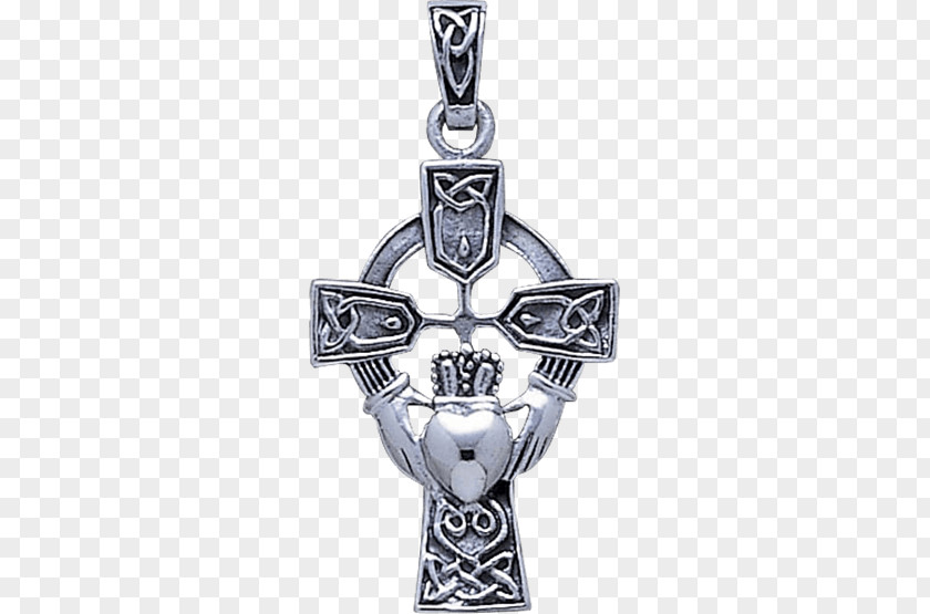 Silver Celtic Cross Locket Charms & Pendants Celts PNG
