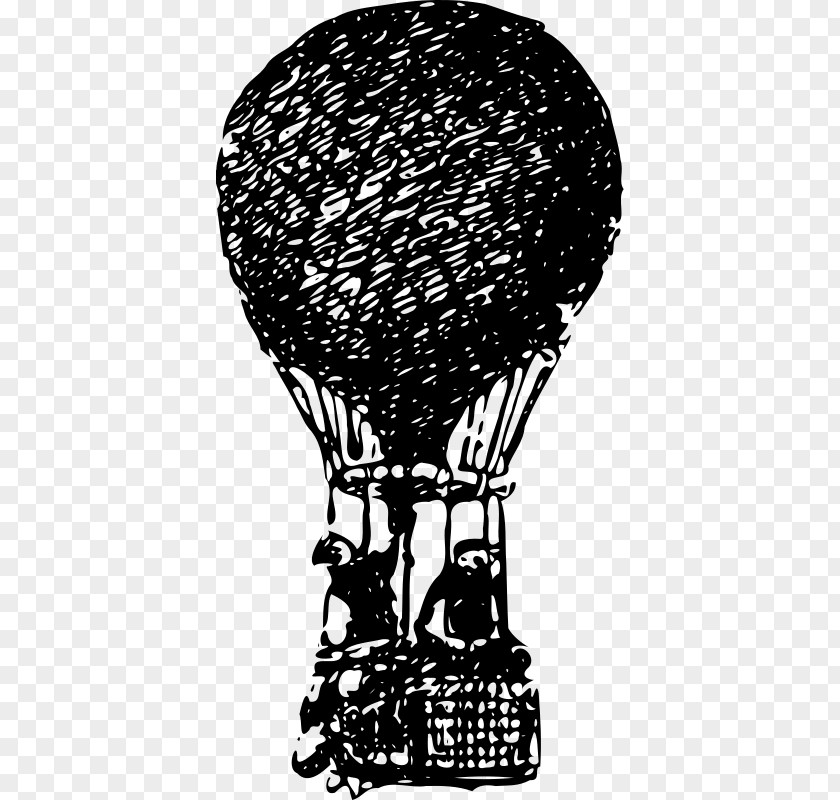 Balloons Clipart Black And White Air Travel Hot Balloon Hotel Clip Art PNG