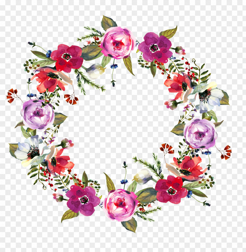 Floral Wreath Flower Ring Stock Photography Clip Art PNG