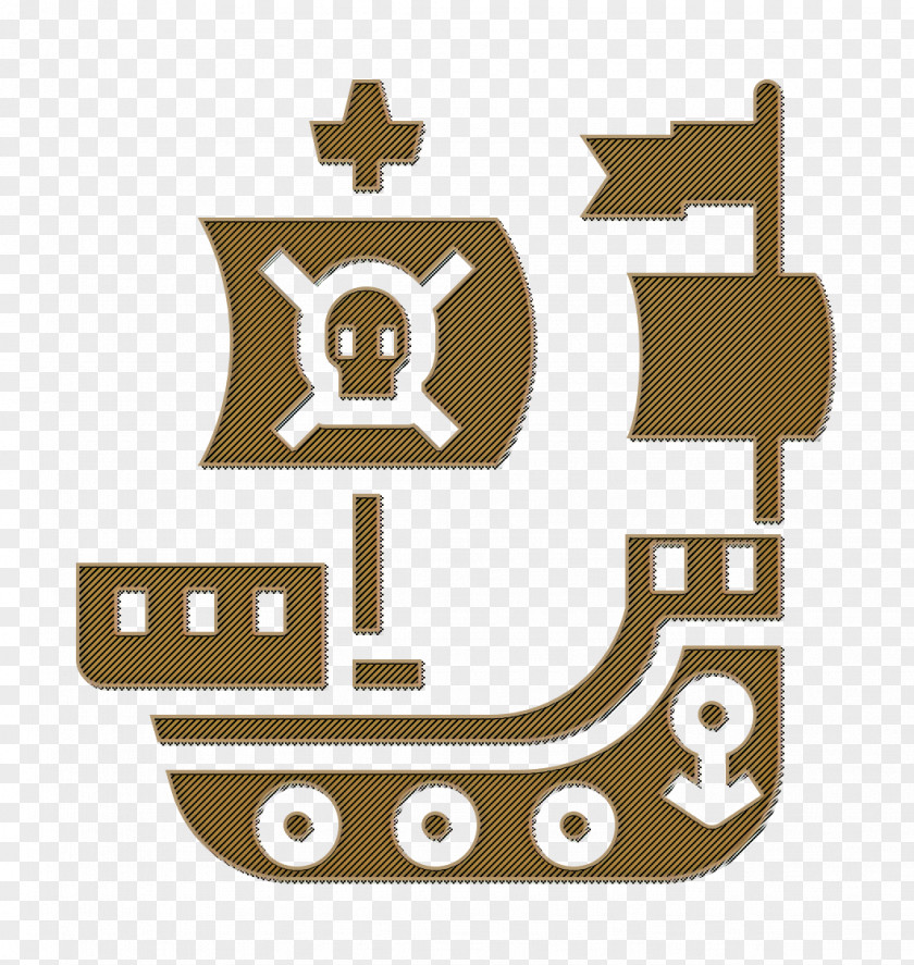 Pirate Flag Icon Game Elements Ship PNG