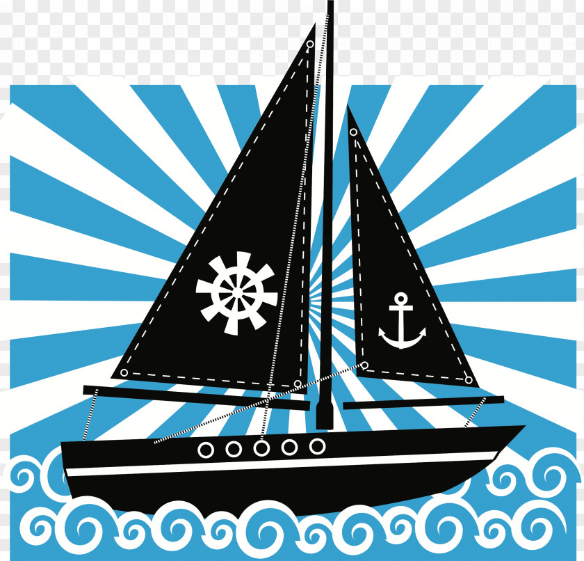 Sail Boat Ship Clip Art PNG