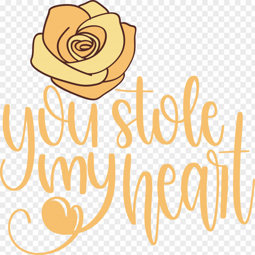 You Stole My Heart Valentines Day Quote PNG