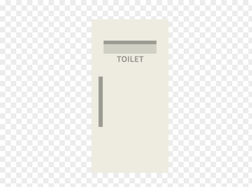 Cartoon Toilet Door Icon PNG
