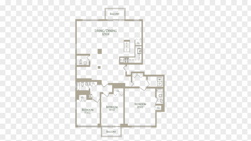 Gourmet Kitchen Floor Plan Angle PNG