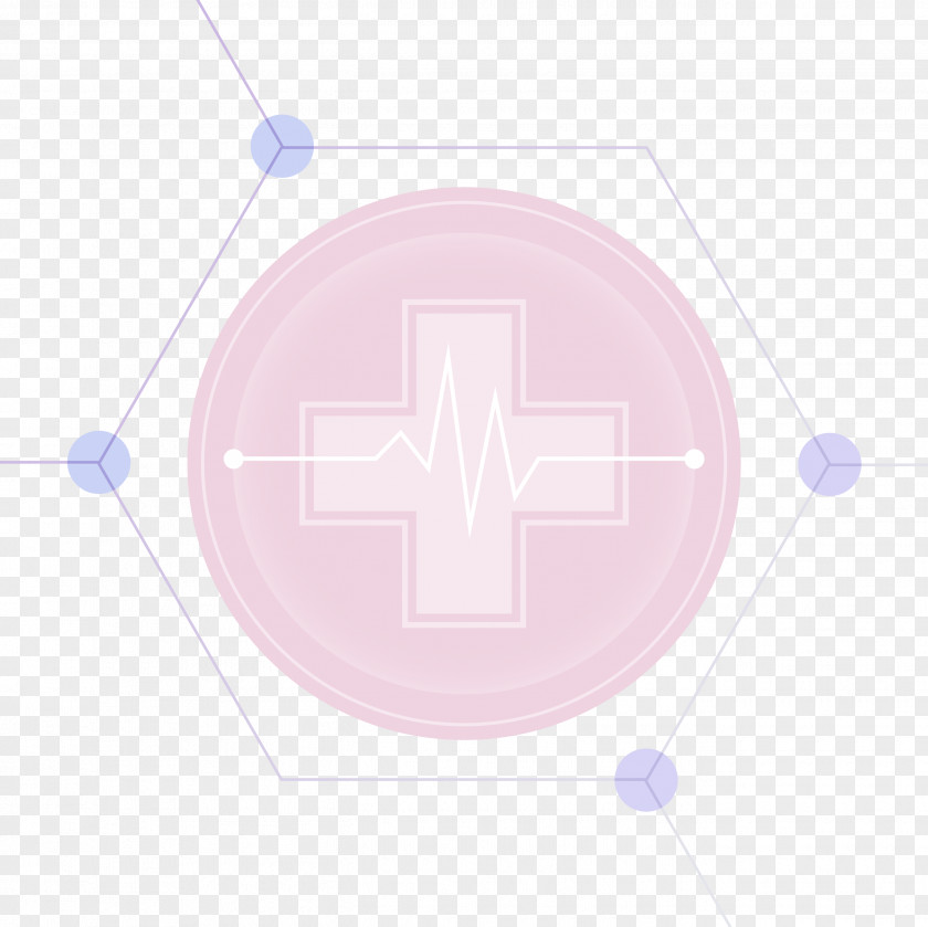 Heart Hospital Crosshair On Symbol Pattern PNG