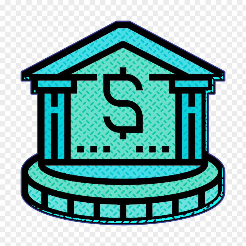 Bank Icon Saving And Investment PNG