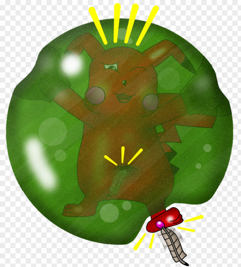 Frog Tree Christmas Ornament Green PNG