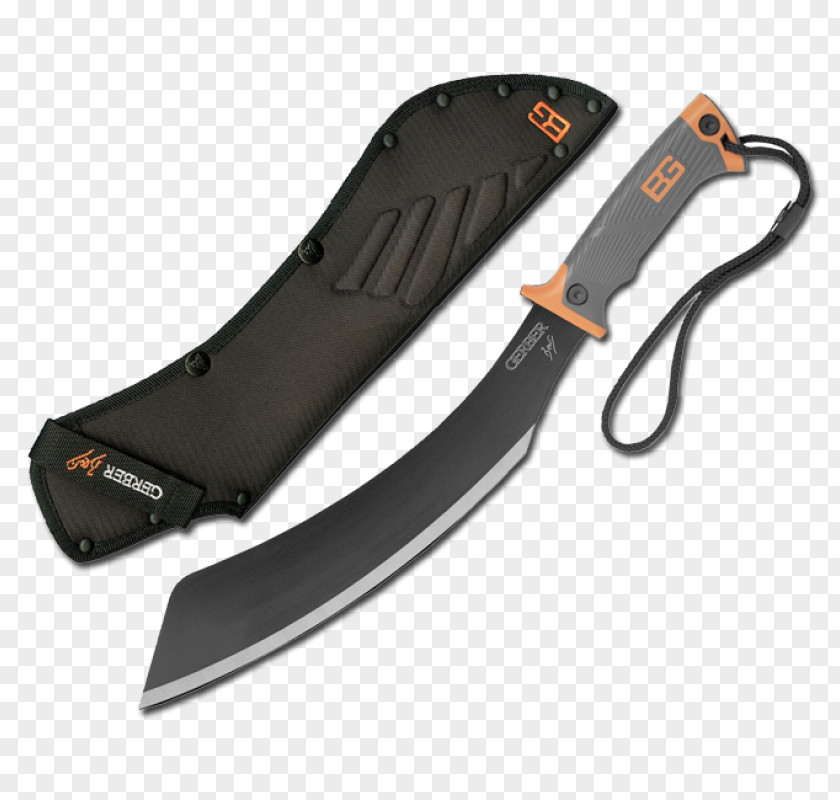 Knife Machete Parang Gerber Gear 31-001901 Bear Grylls Ultimate Pro PNG