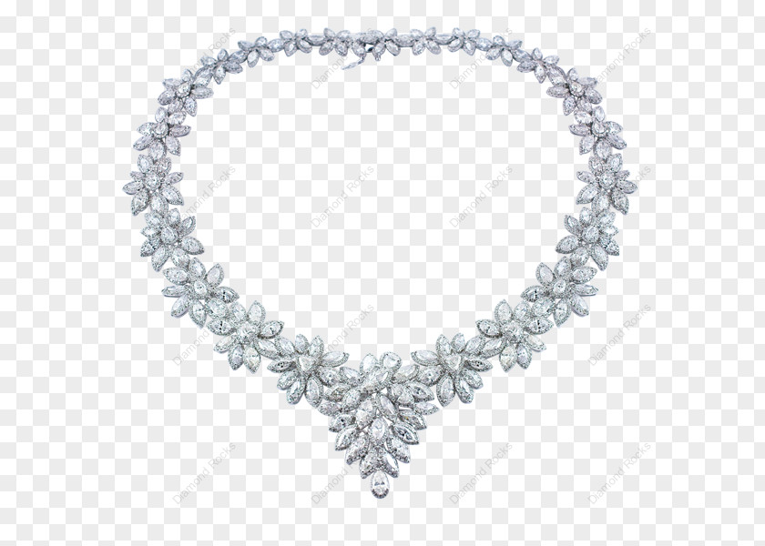 Necklace Earring Diamond Cut Jewellery PNG
