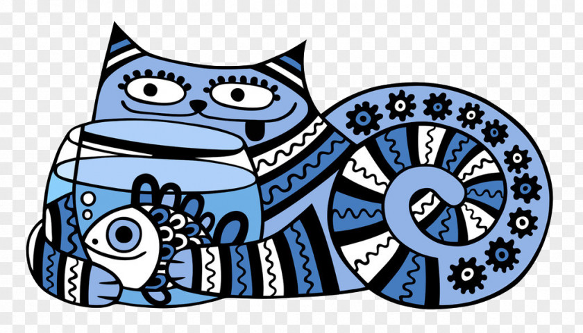 Cartoon Cat Holding A Bathtub Blue Pattern Munchkin Sphynx Drawing O Meri Mehbooba PNG