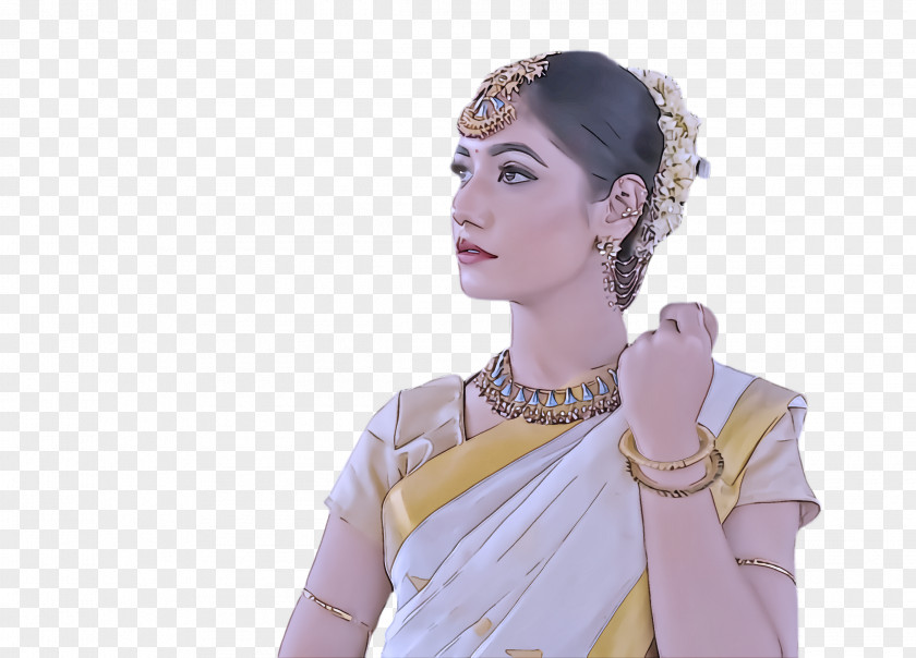 Gesture Sari Hand Tradition PNG