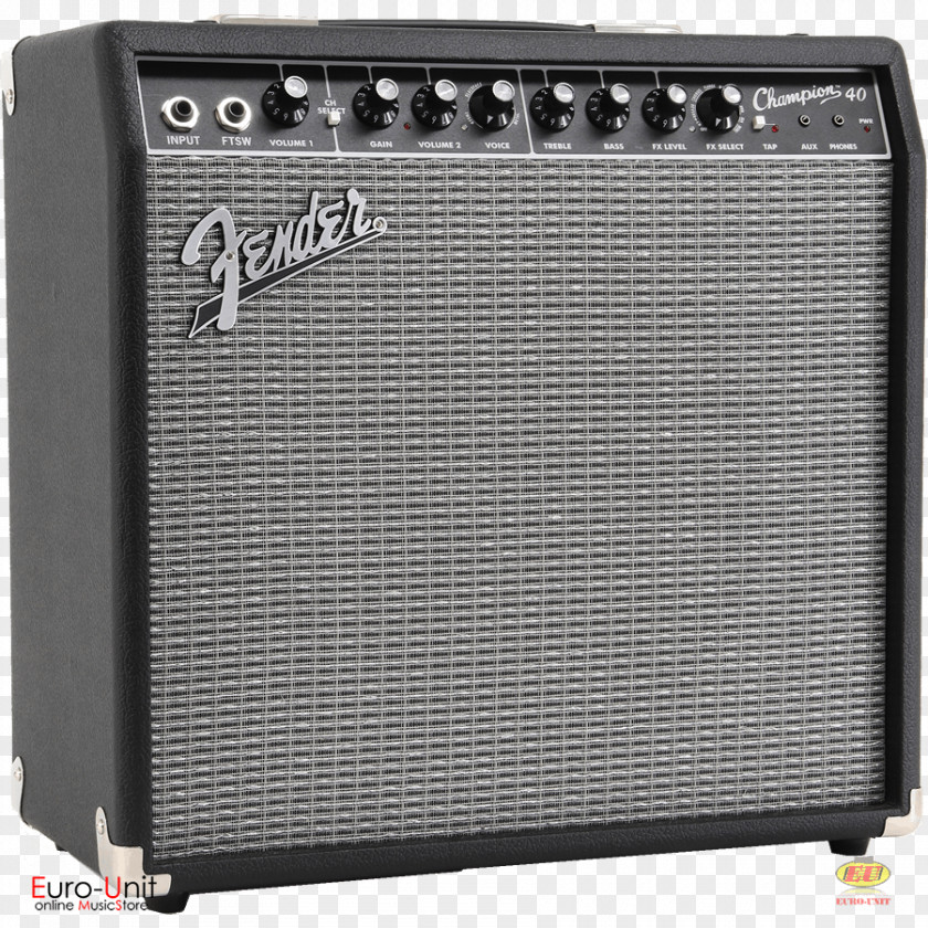 Guitar Amplifier Fender Champion 40 100 PNG