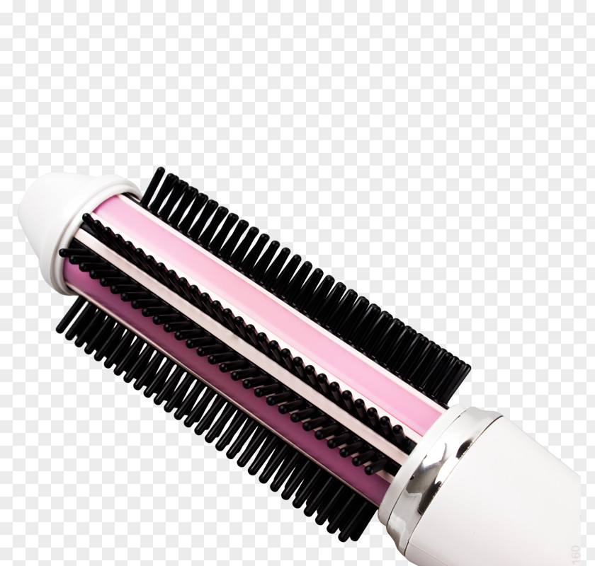 Hair Iron Comb Straightening Roller PNG