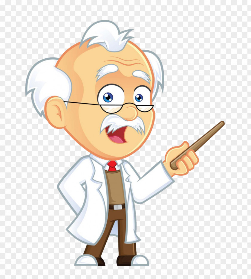 Honor Elders Old Man Teacher Professor Cartoon Clip Art PNG