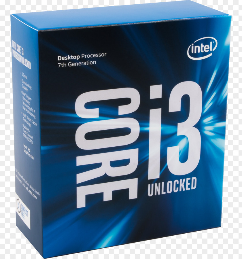 Intel Kaby Lake Core I3-7350K LGA 1151 PNG