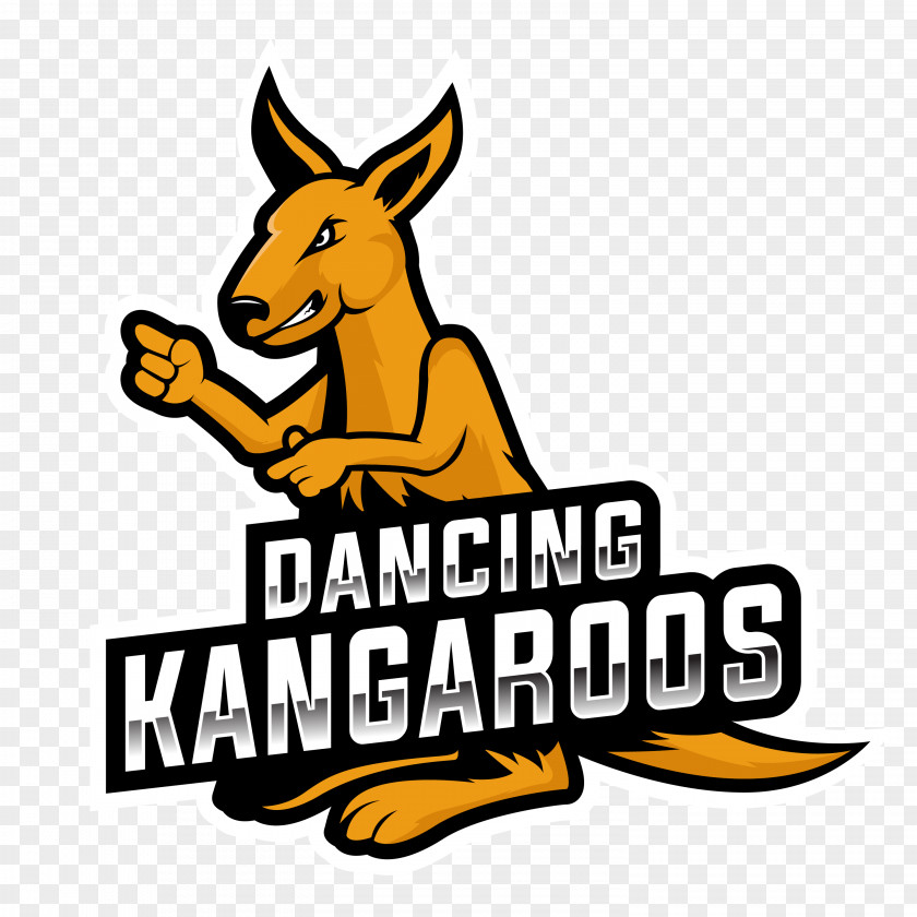 Kangaroo Clip Art Brand Cartoon Logo Line PNG