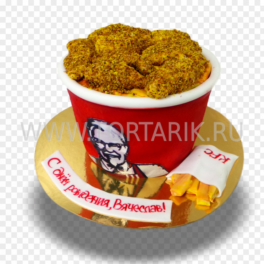 Kentucky Fried Chicken Torte KFC Food Dish Birthday PNG