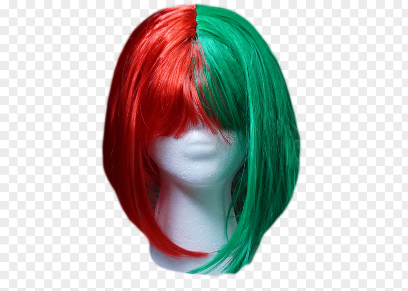 Red Wig Everyday Is Christmas Hair Coloring Day PNG