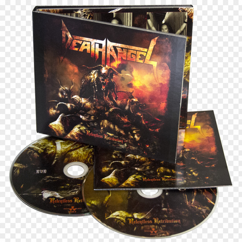Relentless Retribution Death Angel Phonograph Record PC Game Compact Disc PNG