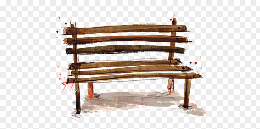 Chair Table Bench Garden Furniture PNG