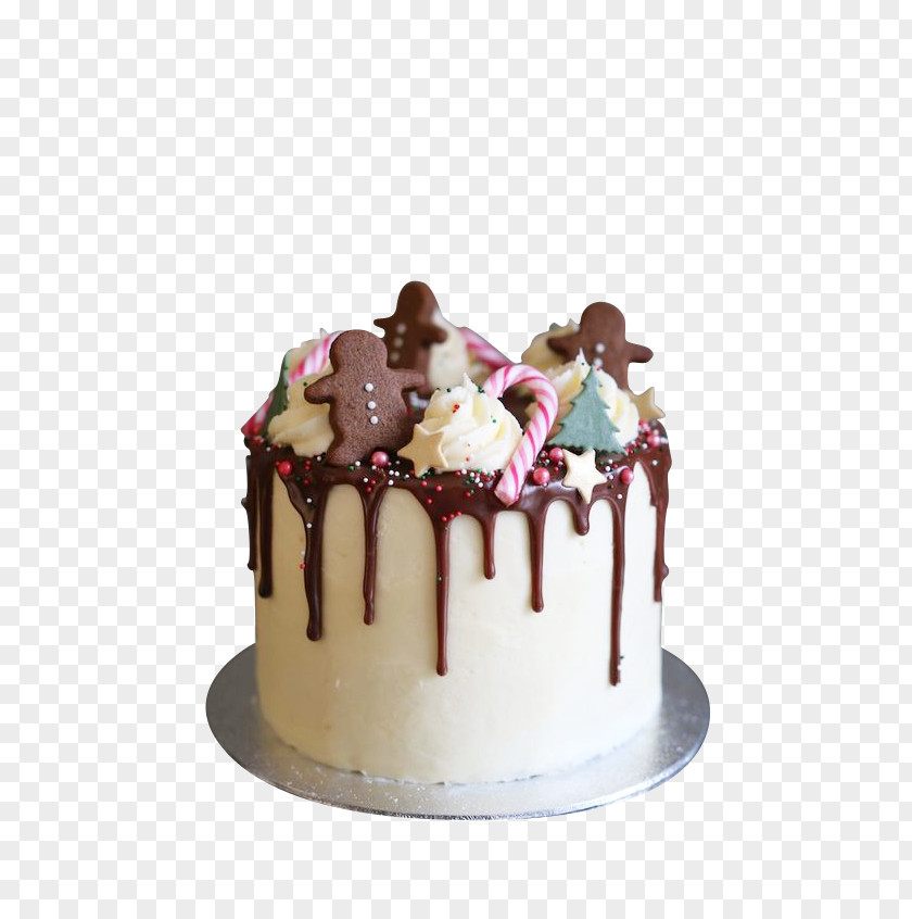 Christmas Cake Torte Birthday Chocolate PNG