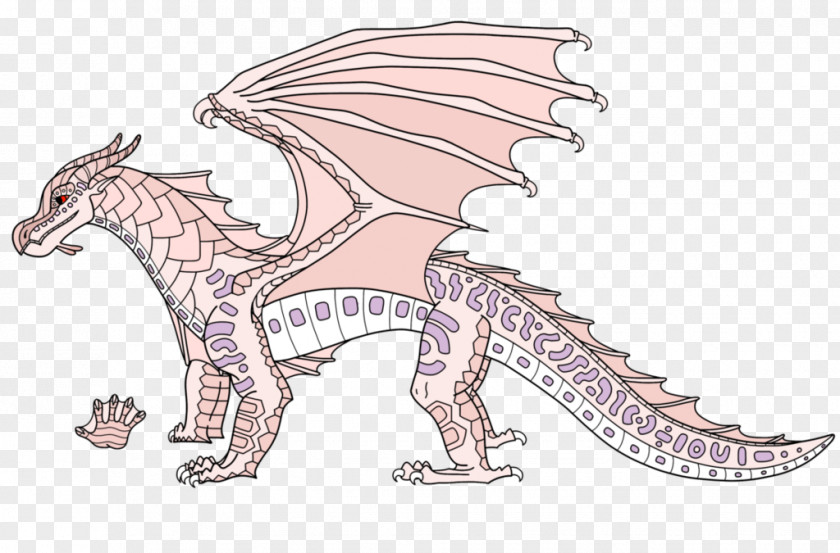 Dragon Wings Of Fire Line Art Clam Apocalypse PNG
