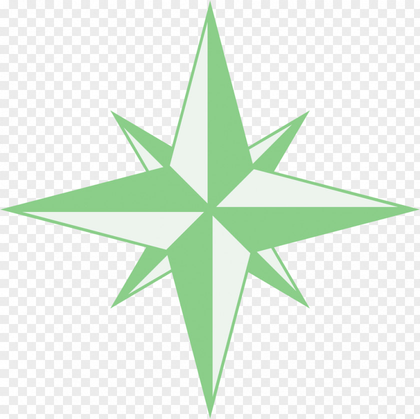 Rising Wind Rose Compass PNG