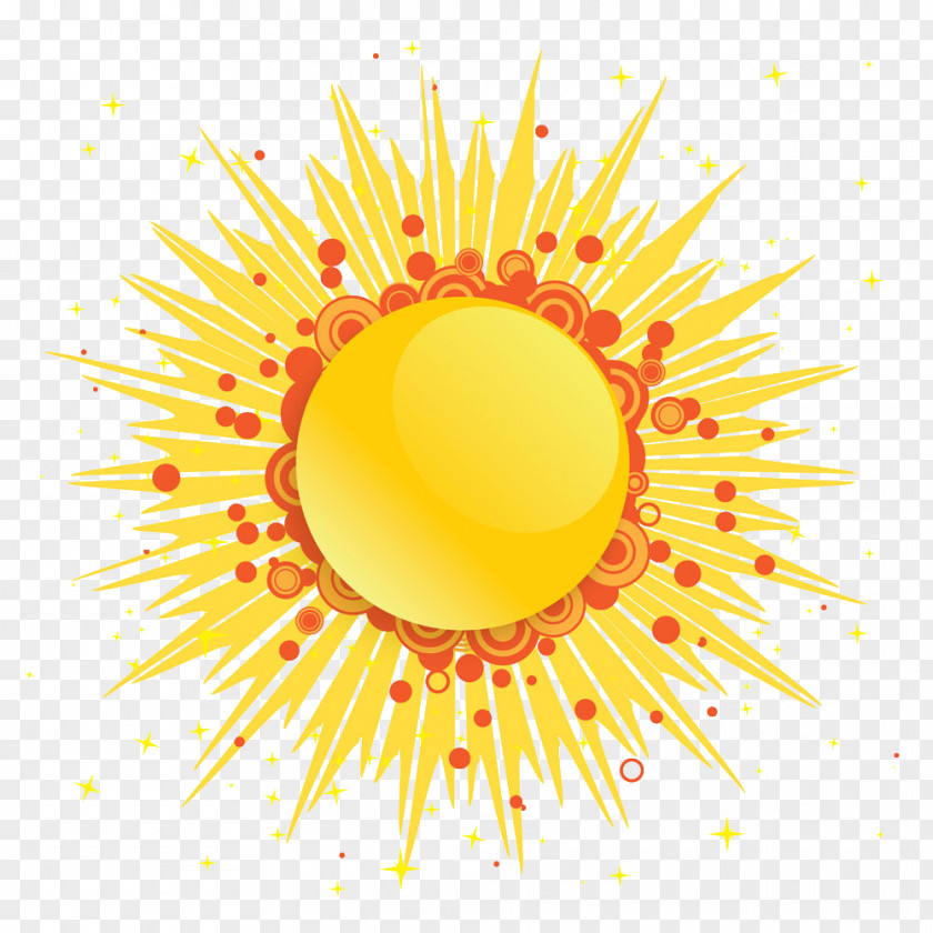 Sun Illustration PNG