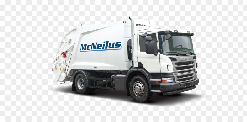 Truck Commercial Vehicle Compactor McNeilus Waste PNG