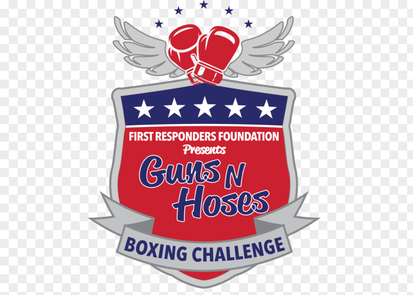 Guns N Hoses Boxing Challenge First Responders Foundation Firefighter Logo PNG