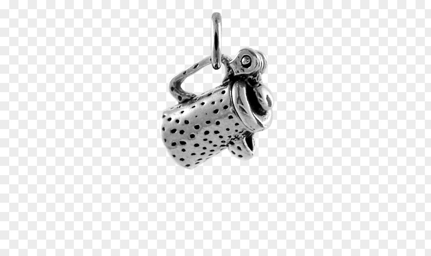 Sterling Silver Coffee Ring Black Charms & Pendants Product Design Pattern PNG