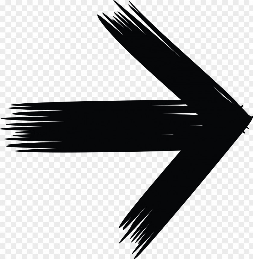 Brush Arrow PNG