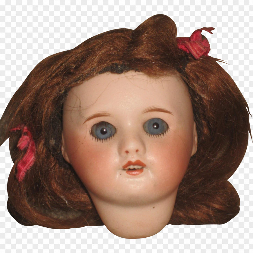 Doll Forehead Eyebrow Cheek Brown PNG