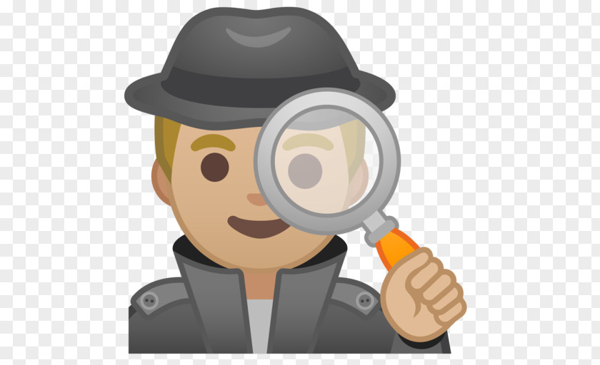 Emoji Emojipedia Detective Noto Fonts PNG