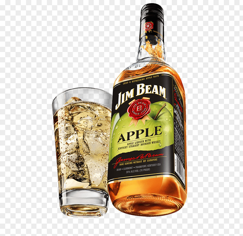 Fireball 750ml Bourbon Whiskey Liquor Jim Beam Premium American PNG