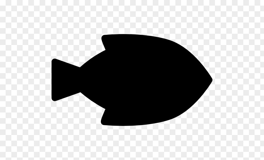 Fish Font Silhouette Black M PNG